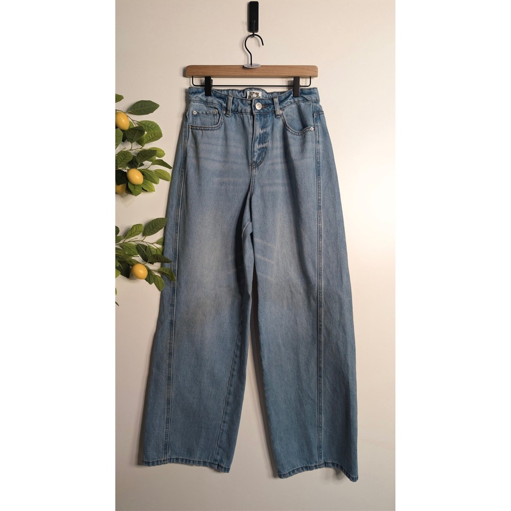 Future Collective Denim Jeans Sz 6 Wide Leg